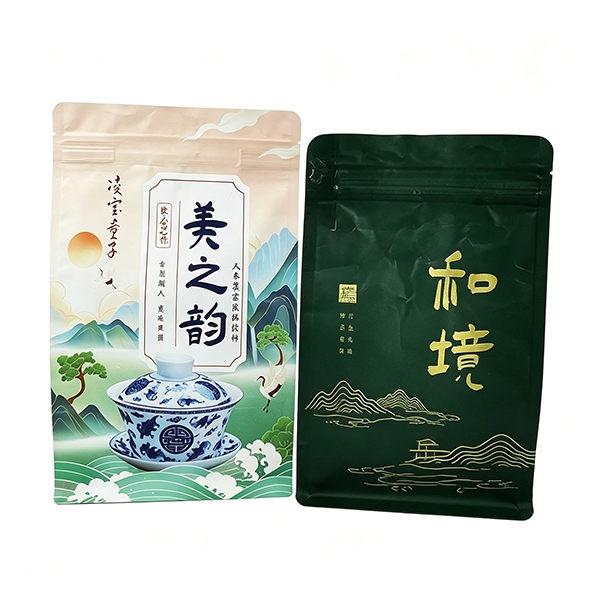Stand-Up Zipper Bags for Loose Leaf Tea / Food