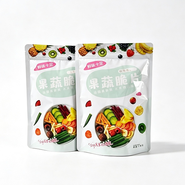 Matte Stand-Up Zipper Bags with Clear Window