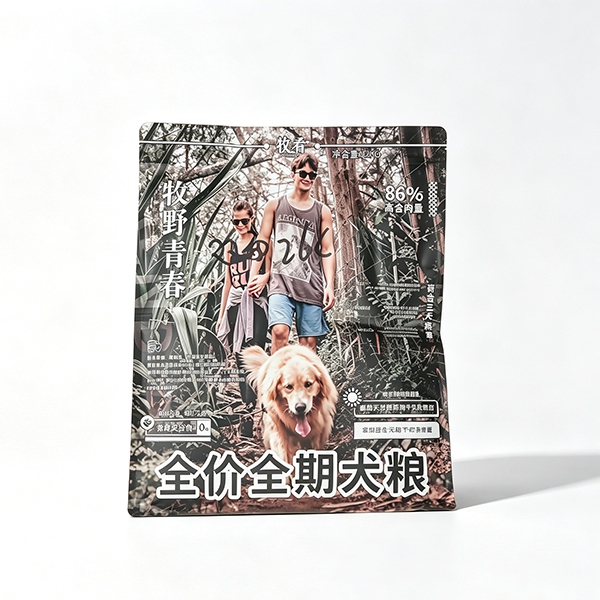 Side Gusseted Dog Food Packaging Bag