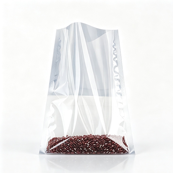 Clear Flat Bottom Vacuum Bag for Grain / Red Beans