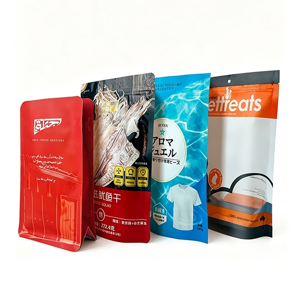 Three-Side Seal & Stand-Up Pouches for Snacks