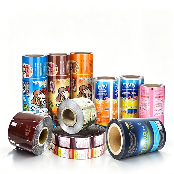 Multi-Design Custom Printed Plastic Packaging Roll Films